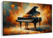 Картина на платно – Пиано в светлината на изкуството
