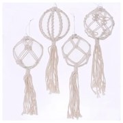 Комплект от 4 висящи коледни декорации Nara - Boltze