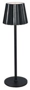 LED регулируема презареждаема настолна лампа LED/4W/5V 3000-6000K 1800 mAh черна