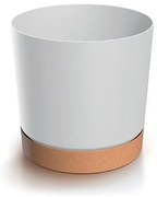 Саксия Prosperplast Tubo PM S449, 18 см, Бял