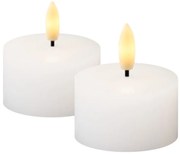 LED свещи в комплект от 2 бр. (височина 3 cm) Sille Rechargeable – Sirius