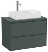 Мебел за умивалник върху плот с две чекмеджета A851728513, 79.4х45.7х58.3см