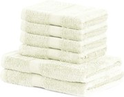 Комплект от 2 светлобежови кърпи и 4 кърпи Ecru Bamby - DecoKing