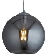 Searchlight 1621SM - Висящ полилей BALL 1xE27/60W/230V сребрист