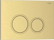 Mexen Tex 01 златен четкан бутон за промиване - 6101-11