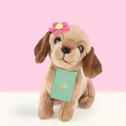 Studio Pets - Плюшено куче Дакел, Дейзи с цвете