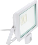 Eglo 64877 - LED Прожектор със сензор FILETTI LED/50W/230V 3000K IP44 бял