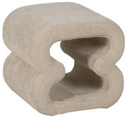 Бежова табуретка от букле – Ixia