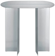 Конзолна маса от неръждаема стомана в матово сребрист цвят 35x80 cm Oru – Blomus