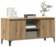 856431 vidaXL ТВ шкаф Artisan Oak 102x35x50 cm Инженерна дървесина