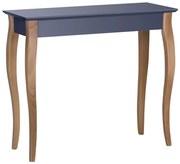 Графитно сива конзолна странична маса, дължина 85 cm - Ragaba