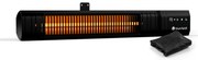 Blumfeldt Gold Bar Slim 2000 W лъчист нагревател, 9 нива, WiFi функция, сензорно управление, дистанционно управление, IP 65