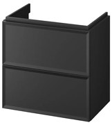 Cersanit S590-100 - Висящ шкаф за баня под мивка MILLE SLIM 60x38 cm черен