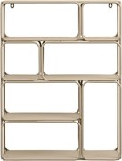 Бежов на няколко нива метален стенен рафт 48 cm Lanciano – House Nordic