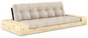 Бежов разтегателен диван 244 cm Base – Karup Design