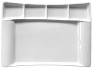 Gural Porselen - Милано Плато петсекционно 32x23cm. (MLN 32x23 STB)