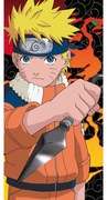 Памучна детска кърпа 70x140 cm Naruto Uzumaki – Jerry Fabrics