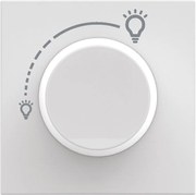 BTICINO Димер ротативен L5-300VA LED5-200W 2 мод. цвят Бял Classia  - RW4415