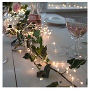 Eglo 411324 - LED Коледни лампички DEW DROP 360xLED 2м топло бели