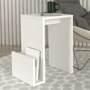 Странична масичка от меламин Regnar в цвят сапфирен дъб 43.1x33.5x52см.