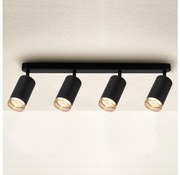 Brilagi - Спот за баня SELE 4xGU10/30W/230V IP44 черен