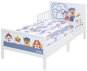 Бяло и синьо детско легло 70x140 cm Paw Patrol – Roba