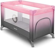 Lionelo - Преносима кошара STEFI розова/сива