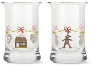 Чаши за уиски в комплект от 2 броя от 30 ml Holmegaard Christmas - Holmegaard