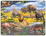 Larsen - Пъзел:  Детски – "Савана" - 43 части, голям