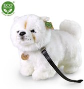 Rappa - Плюшено Куче Чау Чау, с каишка, 30 см., серия Еко приятели