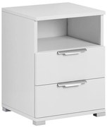 Нощно шкафче NED в бяло