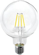 Лампа LED Filament InLight E27 G95 12W 4000K