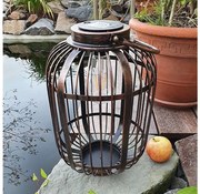 LED соларна лампа LORETA 1xE27/1,2V 600 mAh IP44