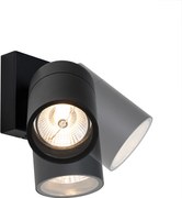 Външен аплик черен AR70 регулируем IP44 - Solo