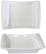 Gural Porselen - Милано Чиния дълбока 20x15cm. (MLN 20 CK)