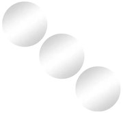 Стенни огледала в комплект от 3 бр. ø 15 cm – MSV