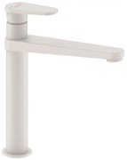 Стоящ смесител за умивалник ICF 195055W, месинг, бял мат, 26.9x23.8см