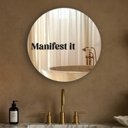 Стикер za огледало S4 – Manifest it