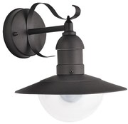 Brilagi - Външно стенно осветително тяло MOLDE 1xE27/60W/230V IP44 черно