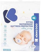 KIKKA BOO Протектор за матрак с борд 60/120/15 см. TRIANGLES