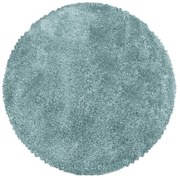 Син кръгъл килим ø 160 cm Fluffy – Ayyildiz Carpets