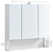 Огледален шкаф за баня SKY, бял