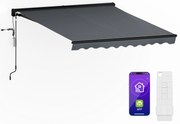 Blumfeldt CloudShade тента, Смарт контрол, UV защита, Стенен монтаж