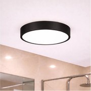 Brilagi - LED таванно осветително тяло за баня POOL LED/24W/230V Ø 30 см IP54 черно