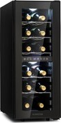 Klarstein Shiraz 12 Duo винен хладилник 2 зони 42L/12 бутилки 5-12 / 12-18 °C Touch