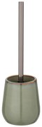 Зелена керамична четка за тоалетна Sirmione - Wenko
