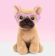 Studio Pets - Плюшено куче Френски булдог с очила, Фред