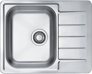 ALVEUS 1125356 - Кухненска мивка LINE 61,5x50 см, неръждаема стомана/сатин