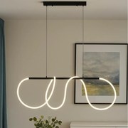 LED полилей на кабел FLEXI LED/45W/230V 4000K черен