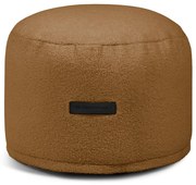 Кафяв пуф от букле Mini – SLOWDOWN
